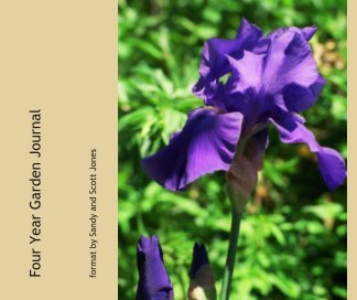 Four Year Garden Journal book cover