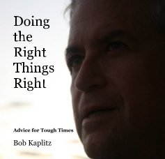 Doing the Right Things Right book cover