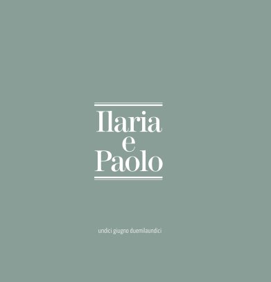 Ilaria e Paolo book cover