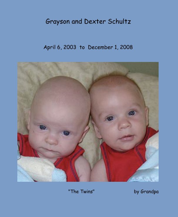 View Grayson and Dexter Schultz by "The Twins" by Grandpa