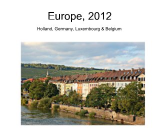 Europe, 2012 book cover