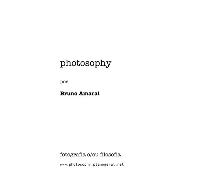 View photosophy (versão portuguesa) by Bruno Amaral