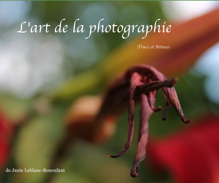 View L'art de la photographie by de Janie Leblanc-Bonenfant