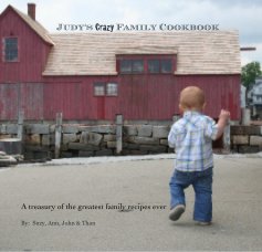 Judy's Crazy Family Cookbook book cover