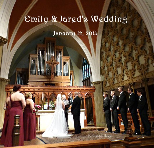 View Emily & Jared's Wedding January 12, 2013 by Cleone Reed