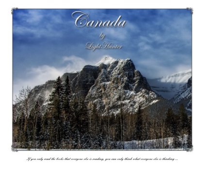 Canada by LightHunter - Luxury Large Landscape format book cover