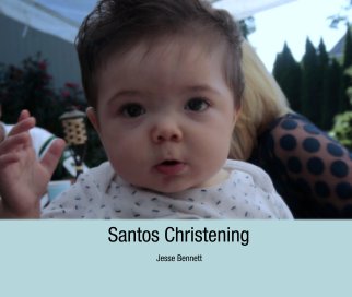 Santos Christening book cover