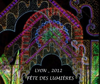LYON FÊTE DES LUMIÈRES 2012 book cover