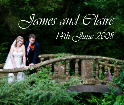 James and Claire 14th June 2008 book cover