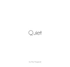 Quiet book cover