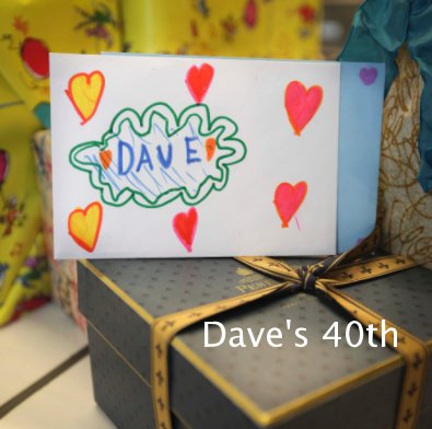 Dave's 40th book cover