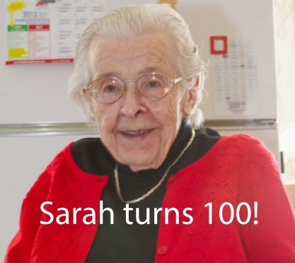 Kasper Sara 100th Birthday book cover
