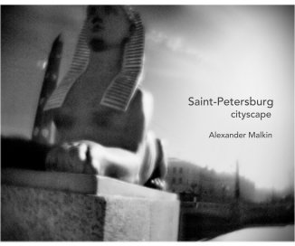 Saint-Petersburg cityscape book cover