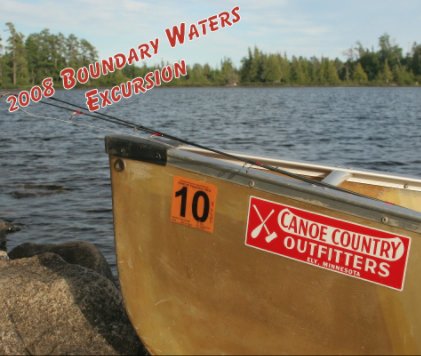 2008 Boundary Water Excursion book cover