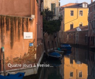 Quatre jours à Venise book cover
