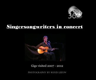 Singersongwriters in concert book cover