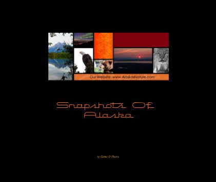 Snapshots Of Alaska-Large Landscape-78 pages book cover