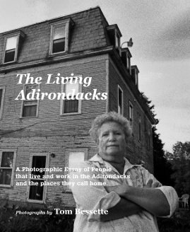 The Living Adirondacks book cover