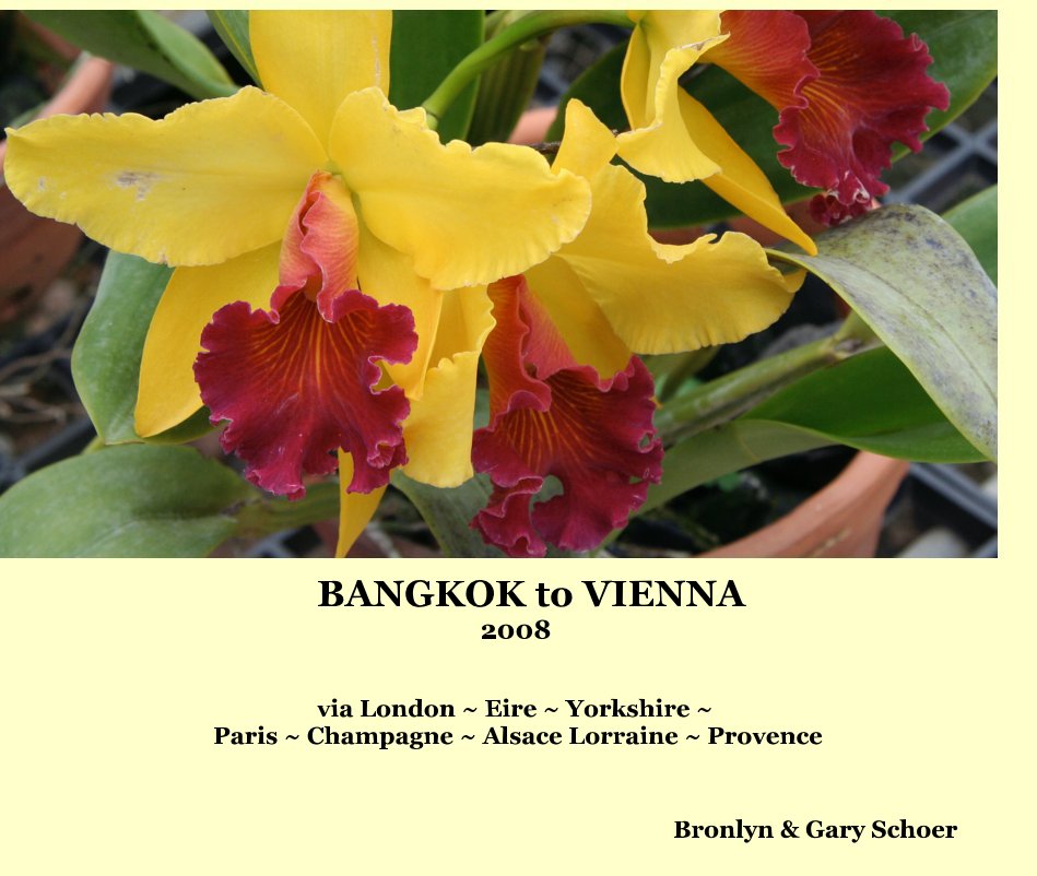 View BANGKOK to VIENNA 2008 by Bronlyn & Gary Schoer