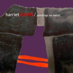 harrietJOHNS / paintings on metal book cover