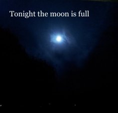 Tonight the moon is full book cover