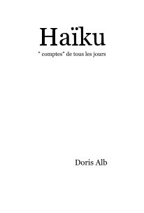 Haïku " comptes" de tous les jours book cover