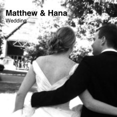 Matthew & Hana - Wedding book cover