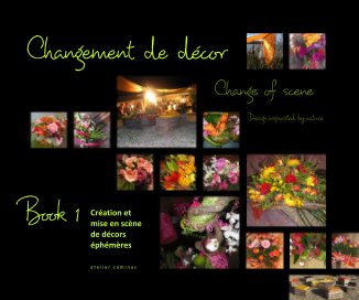Changement de décor 
/ Change of scene
(32pages / 25x20cm) book cover