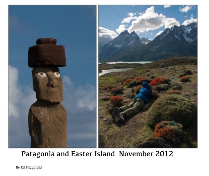 Patagonia and Easter Island November 2012 book cover