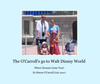 The O'Carroll's go to Walt Disney World book cover