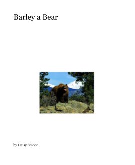 Barley a Bear book cover