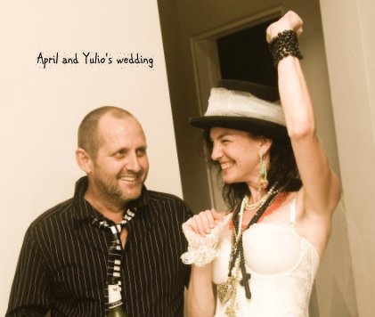 April and Yulio's wedding book cover