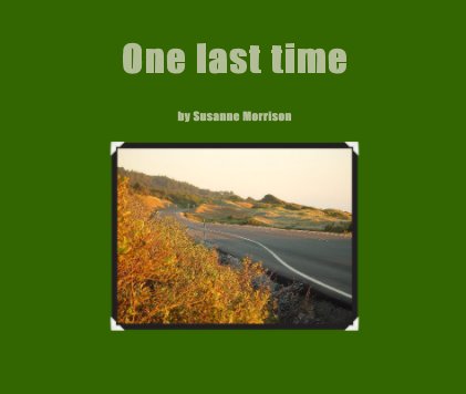One last time book cover