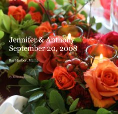 Jennifer & Anthony September 20, 2008 book cover