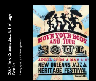 2007 New Orleans Jazz & Heritage Festival book cover