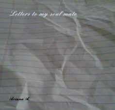 Letters to my soul mate book cover