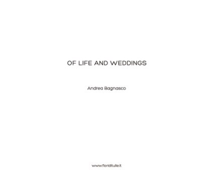 Of Life and Weddings book cover