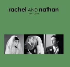 rachel AND nathan JULY 11, 2008 book cover