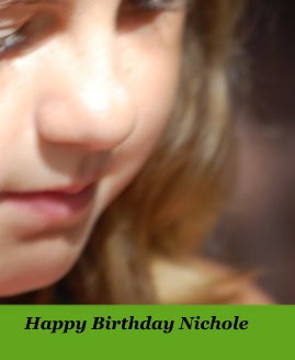 Nichole's Birthday book cover