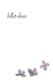 billet-doux book cover