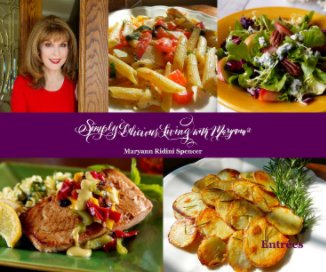 Simply Delicious Living with Maryann book cover