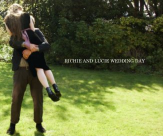 RICHIE AND LUCIE WEDDING DAY book cover