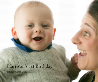 Harrison's 1st Birthday book cover
