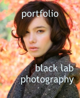 portfolio black lab photography book cover