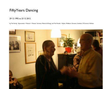 FiftyYears Dancing book cover