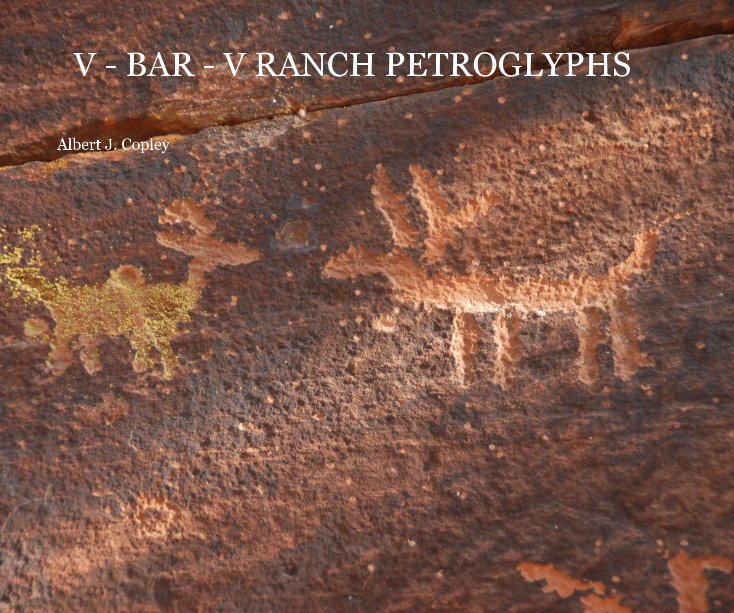 View V - BAR - V RANCH PETROGLYPHS by Albert J. Copley