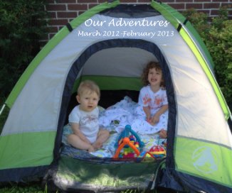 Our Adventures March 2012-February 2013 book cover