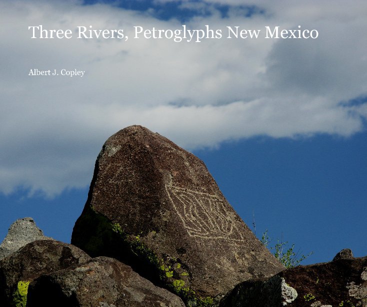 Ver Three Rivers, Petroglyphs New Mexico por Albert J. Copley