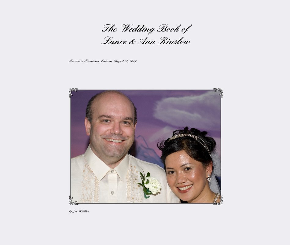 Ver The Wedding Book of 
Lance & Ann Kinslow por Joe Whitten