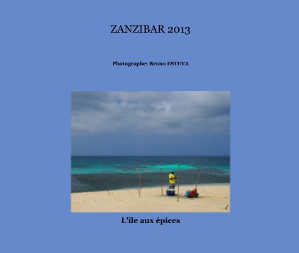 ZANZIBAR 2013 book cover